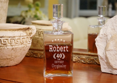 Karafka do whisky 40 lat
